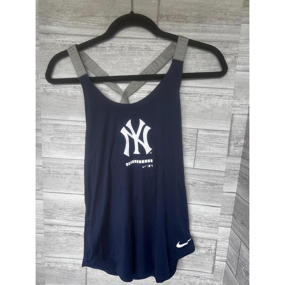 Nike New York Yankees Dri Fit Elastika Tank Top Womens XS NWT